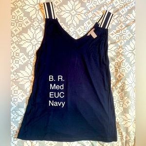 Banana Republic Navy Medium sleeveless top